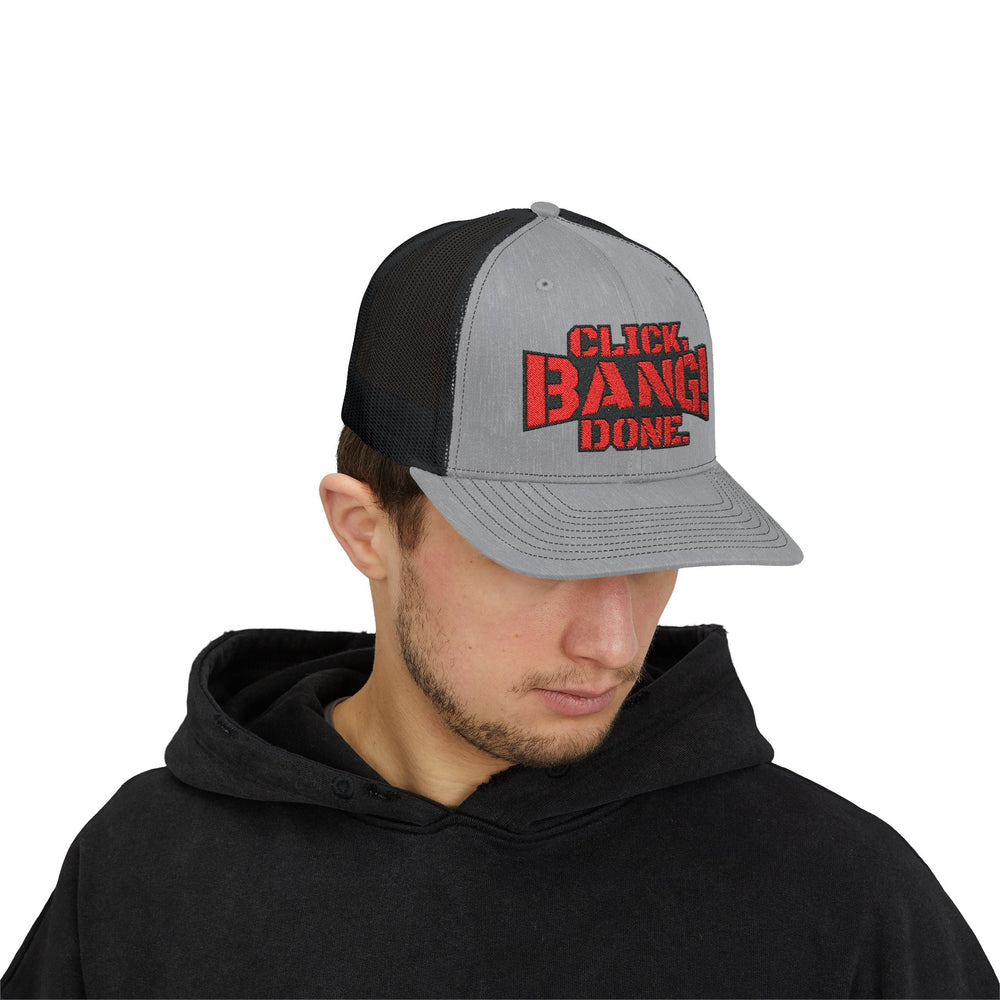 BANG! SNAP TRUCKER HAT