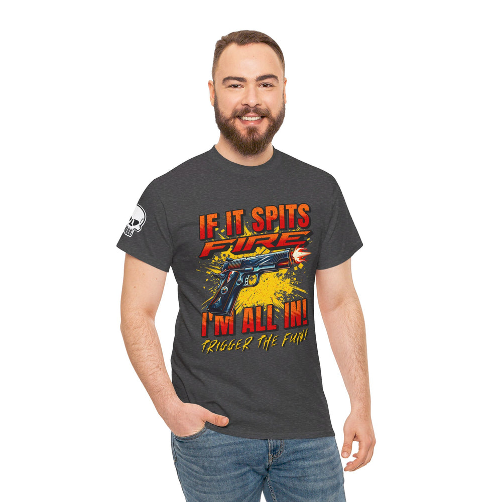 1911 SPITTING FIRE T SHIRT