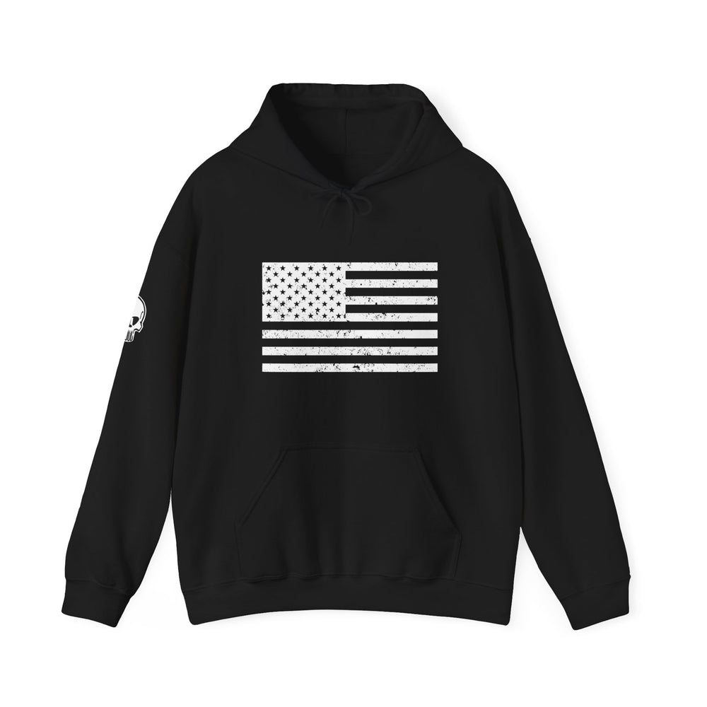 US GRUNGE FLAG HOODIE