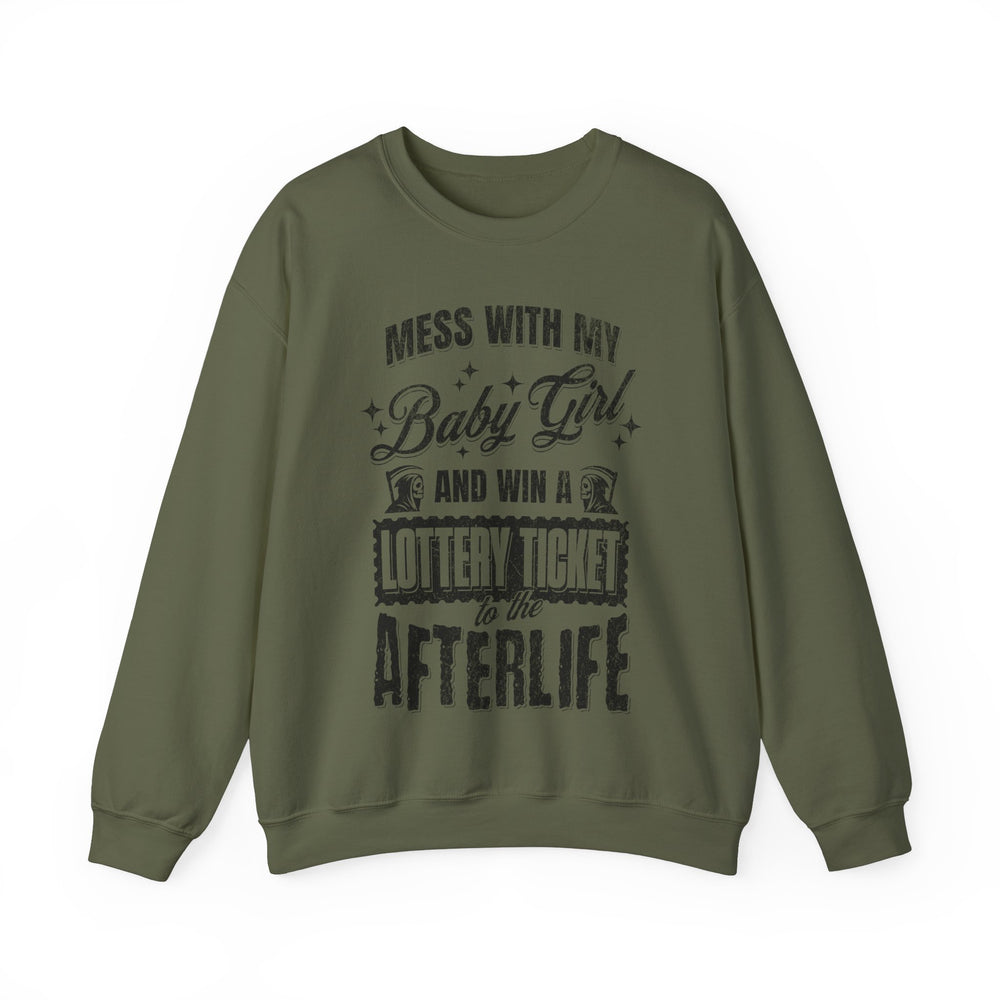 DADDY'S WARNING SWEATSHIRT