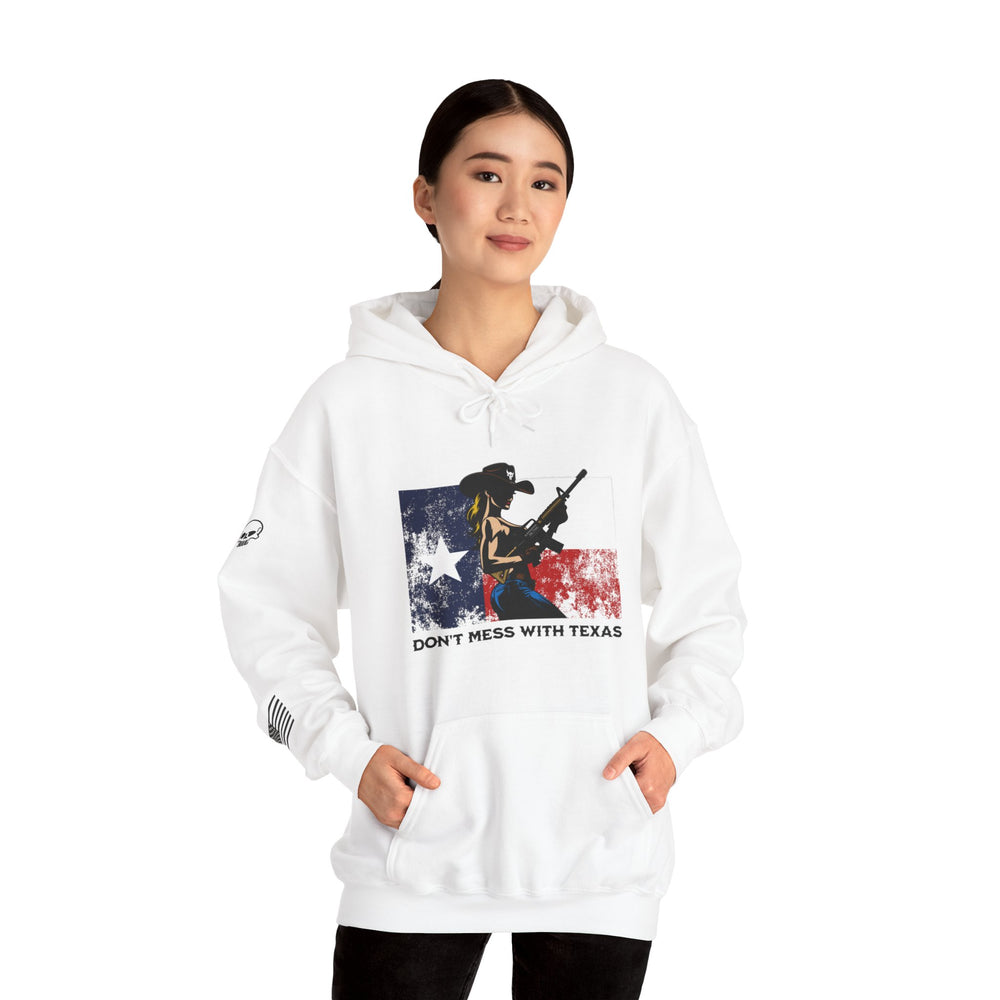 DON'T MESS WITH TEXAS COWGIRL HOODIE