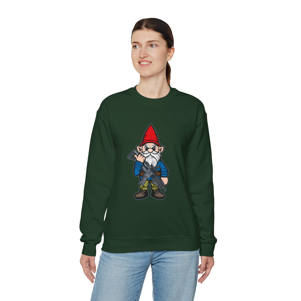 GRUMPY GARDEN GNOME SWEATSHIRT