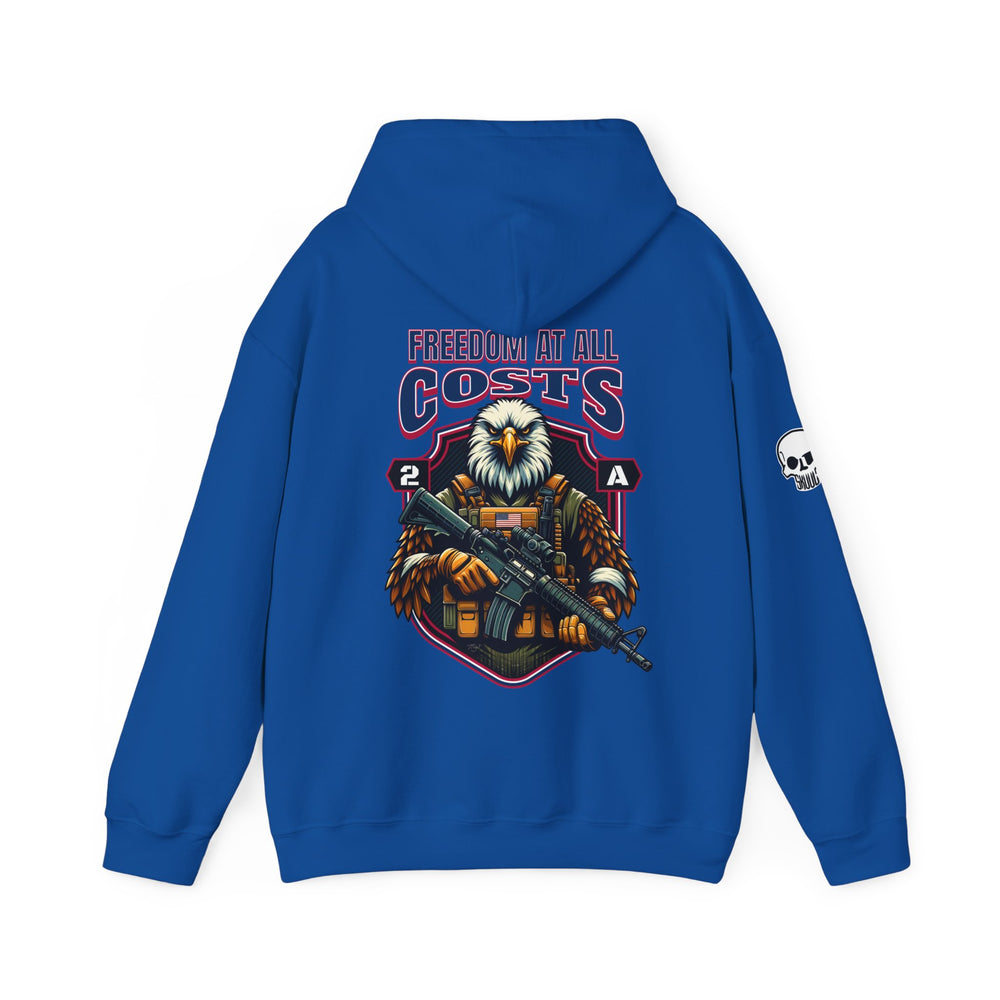 AMERICAN BALD EAGLE FREEDOM HOODIE