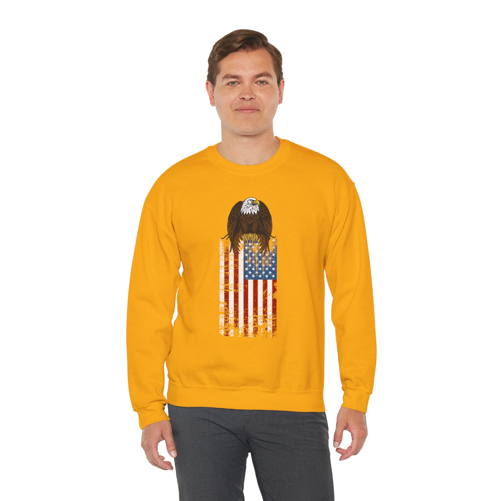 EAGLE USA FLAG SWEATSHIRT