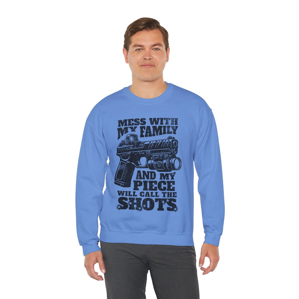 CALLING THE SHOTS SWEATSHIRT