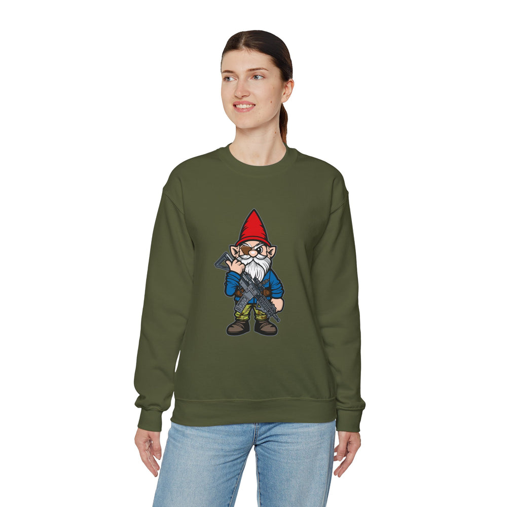 SNAKE GARDEN GNOME SWEATSHIRT