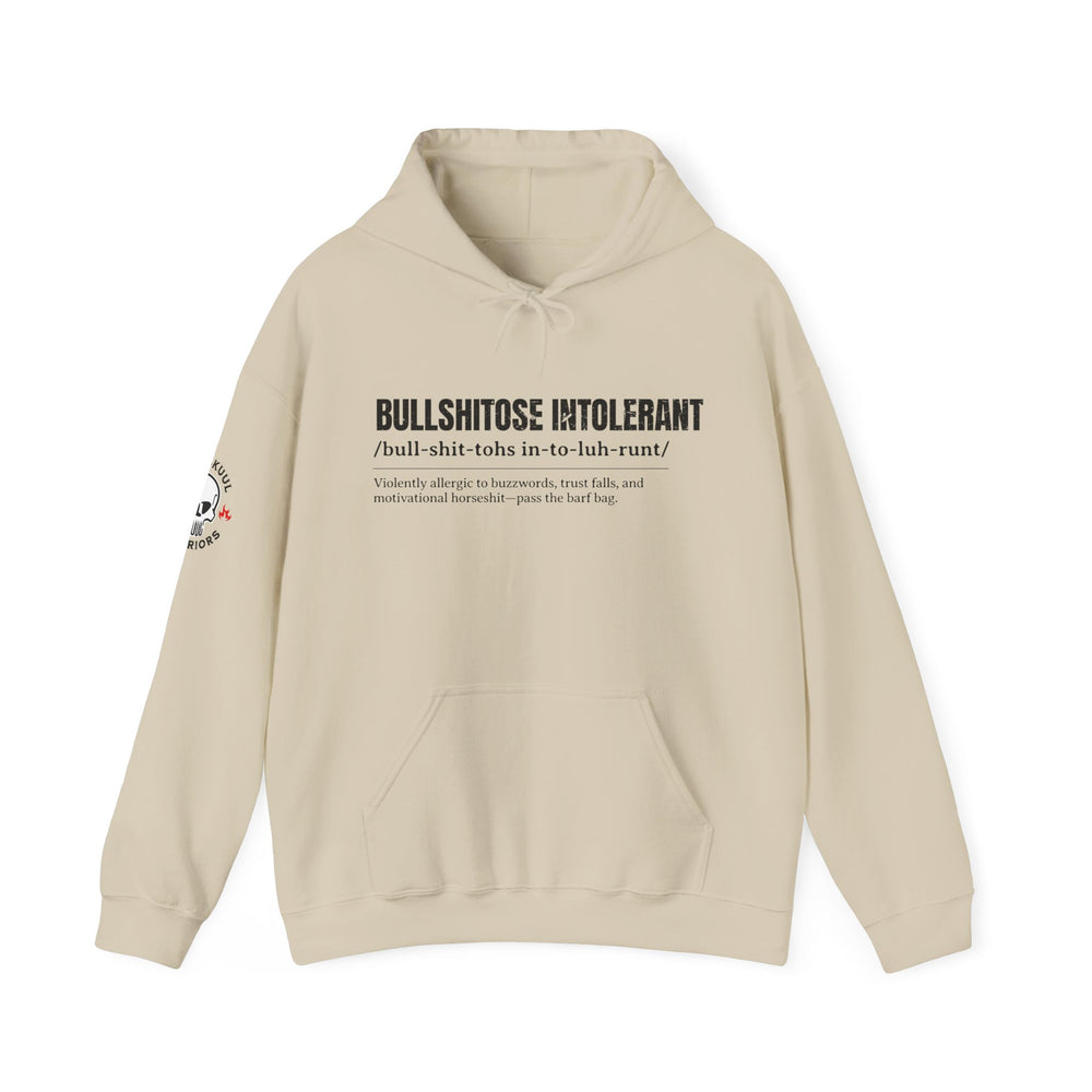 BULLSHITOSE INTOLERANT HOODIE