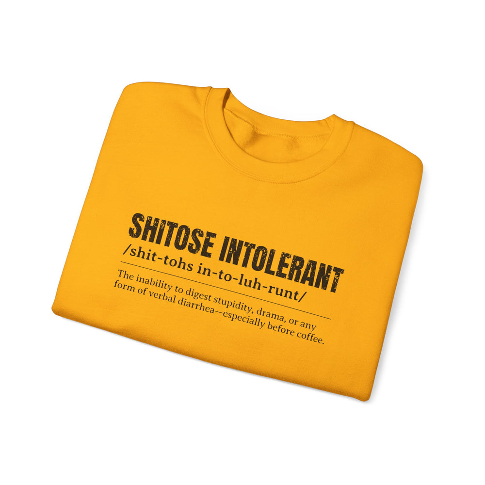 SHITOSE INTOLERANT SWEATSHIRT