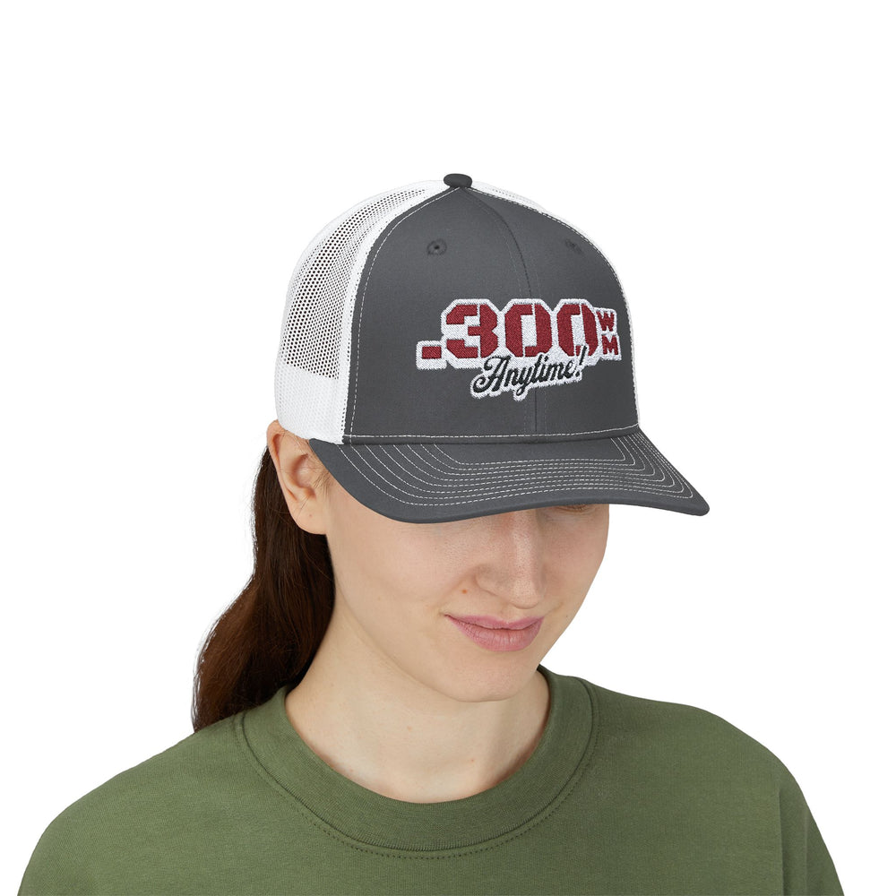 .300 WIN MAG ANYTIME TRUCKER HAT