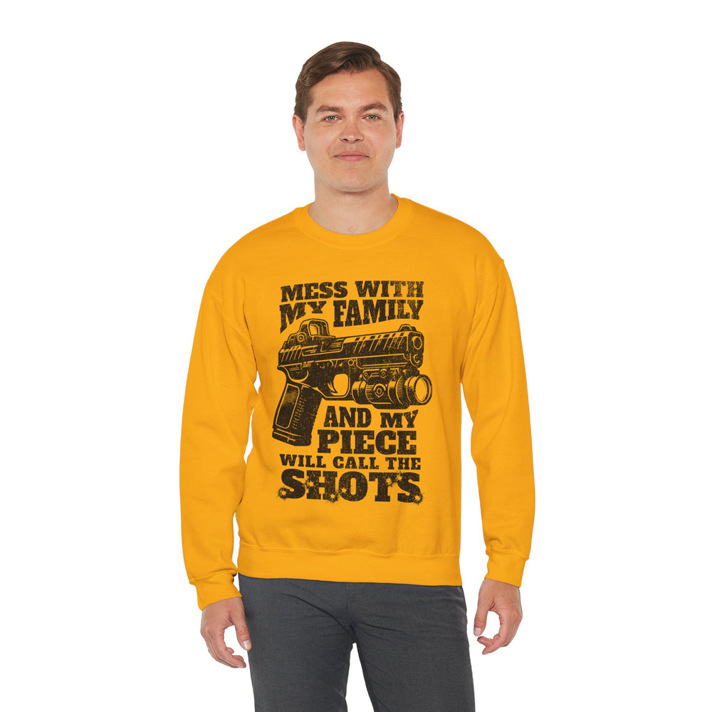 CALLING THE SHOTS SWEATSHIRT