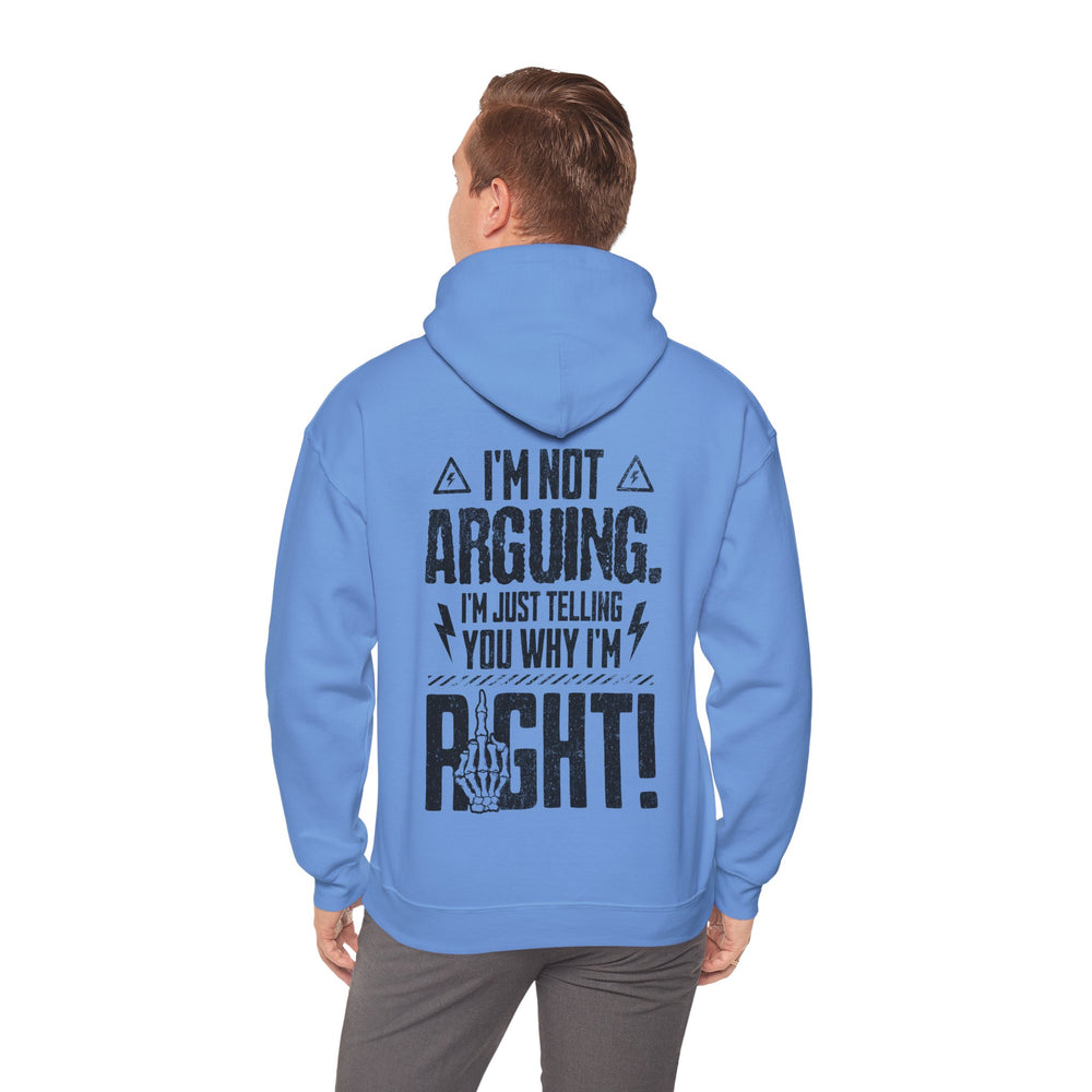 RIGHT BY DEFAULT HOODIE