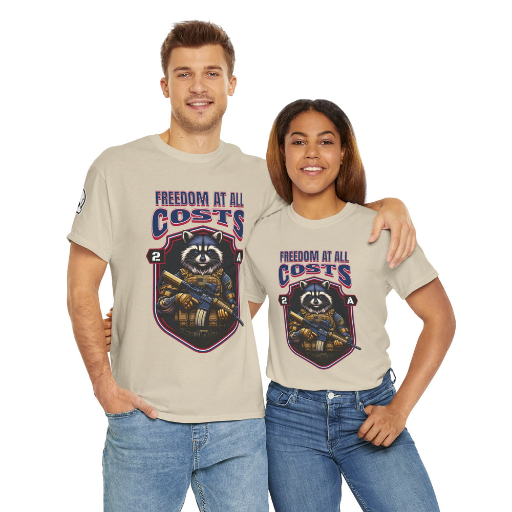 RACCOON FREEDOM T SHIRT