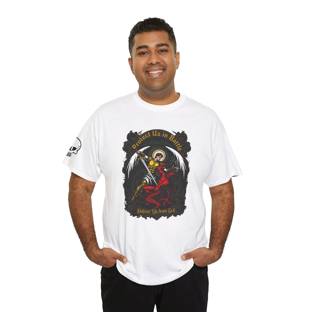 PROTECT US IN BATTLE T SHIRT