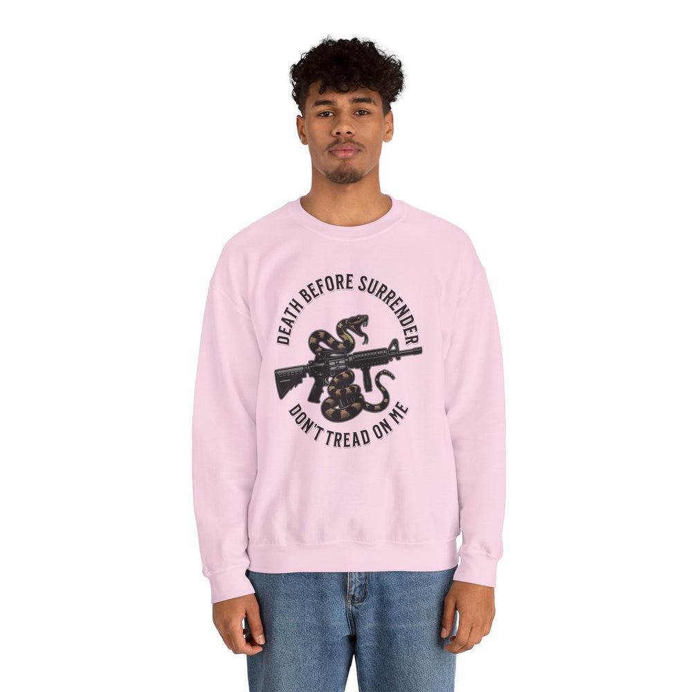 COLOR DEATH BEFORE SURRENDER SWEATSHIRT