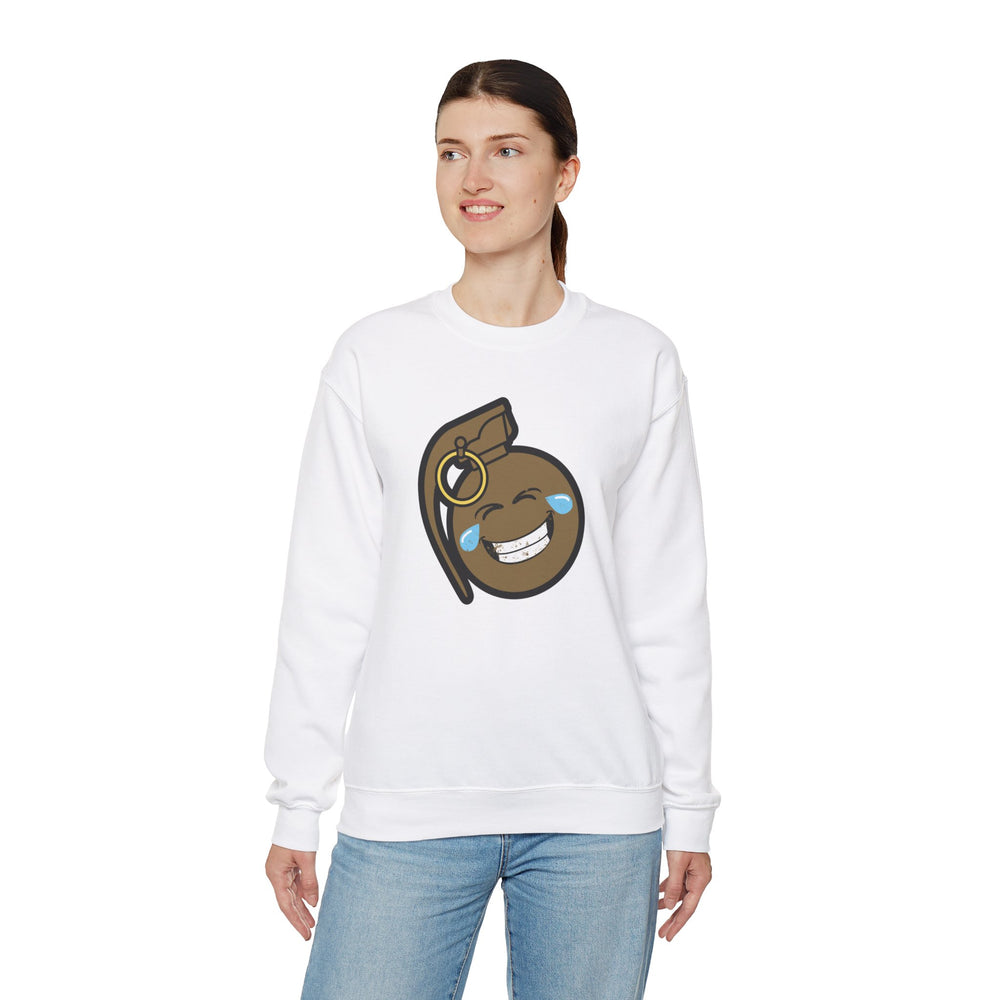 LAUGH BOMB SWEATSHIRT