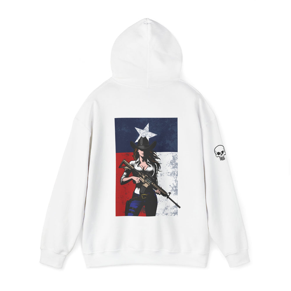 TEXAS COWGIRL DEFENDER HOODIE