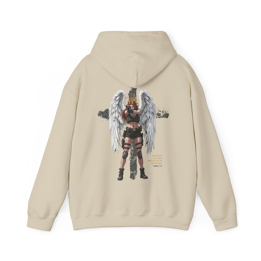 FEMALE ARCHANGEL 1 SAMUEL 17:47 HOODIE