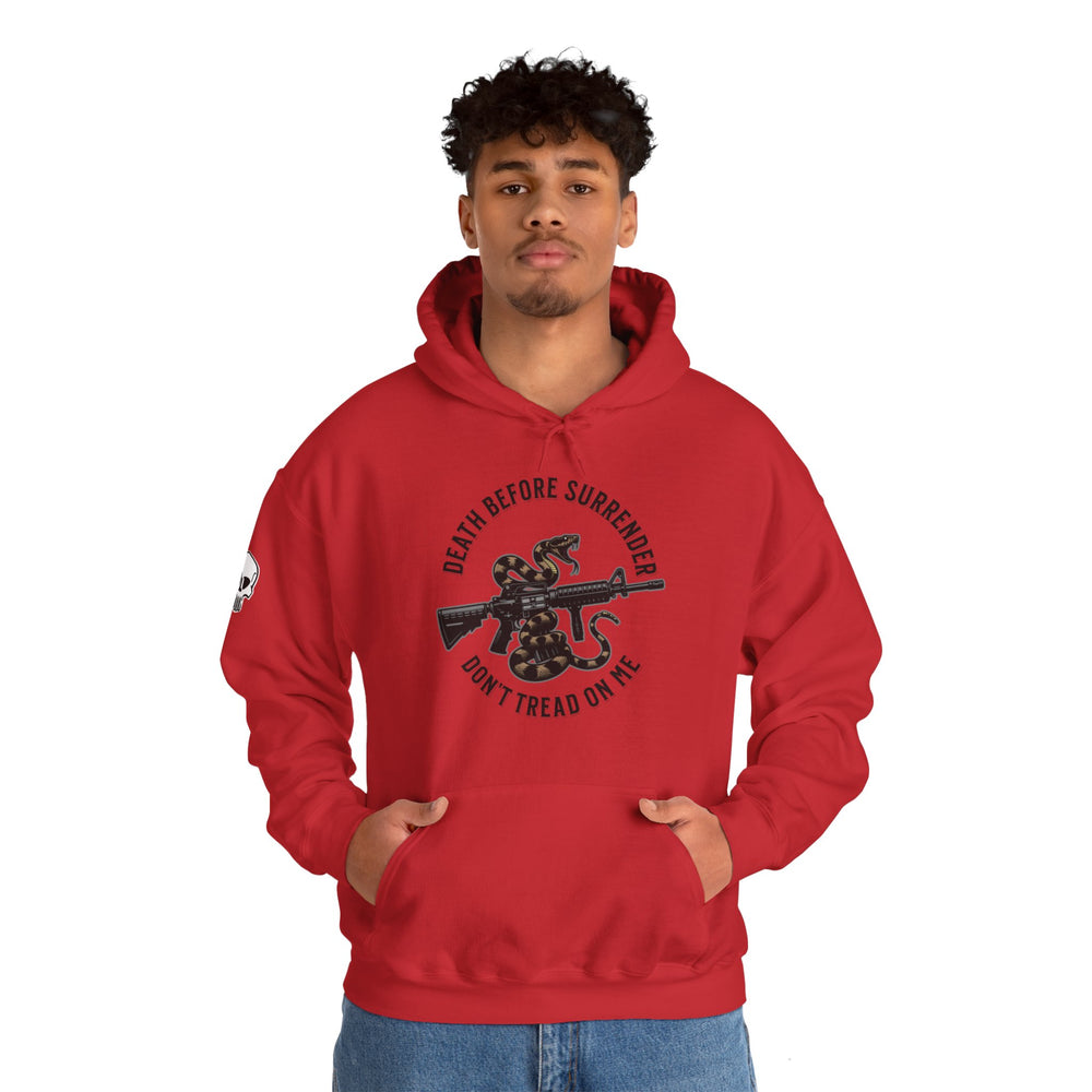 COLOR DEATH BEFORE SURRENDER HOODIE