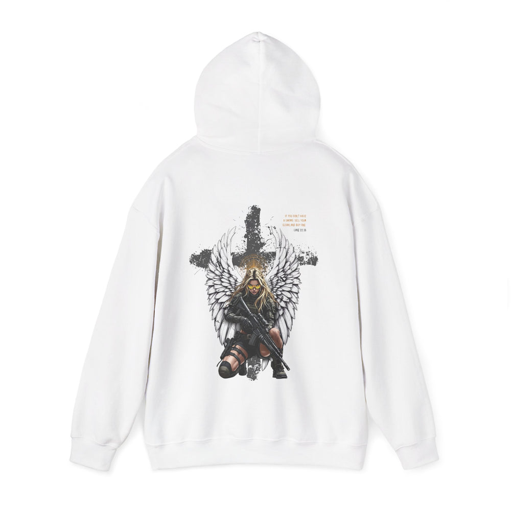 FEMALE ARCHANGEL LUKE 22:36 HOODIE