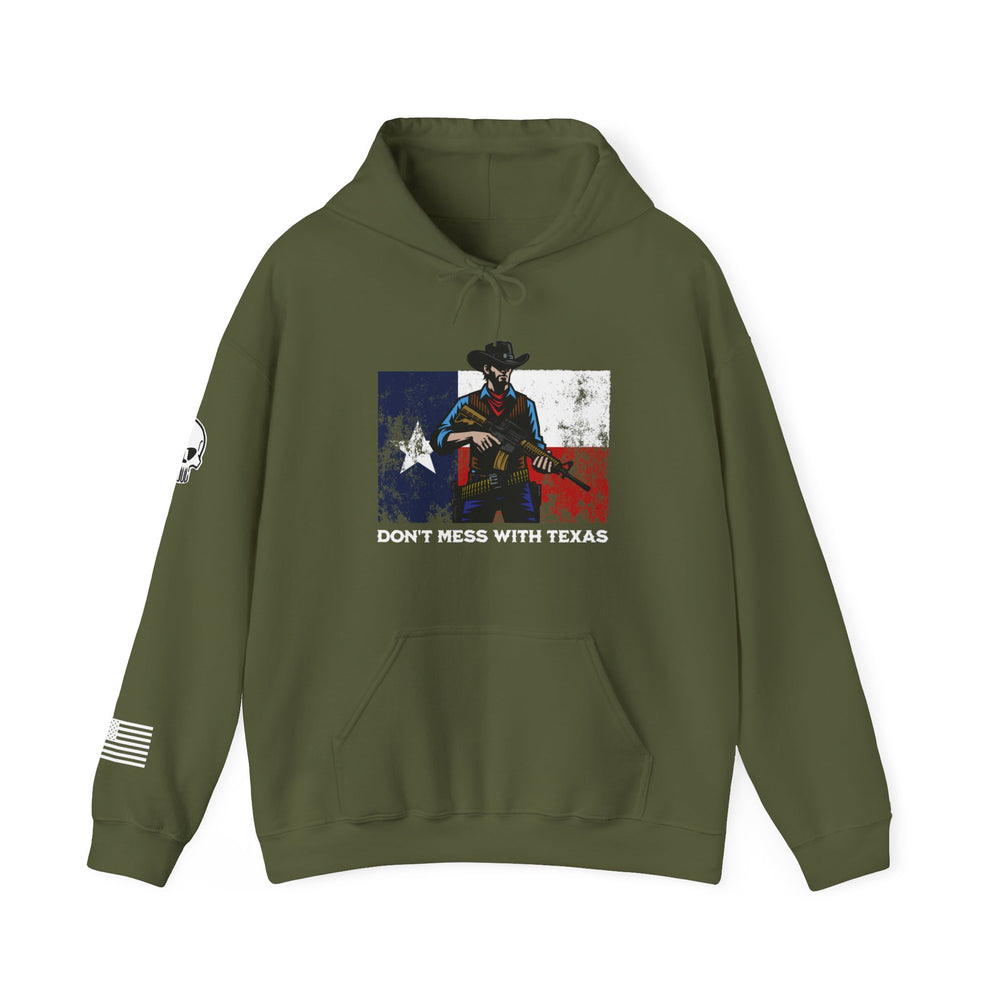 DON'T MESS WITH TEXAS COWBOY HOODIE