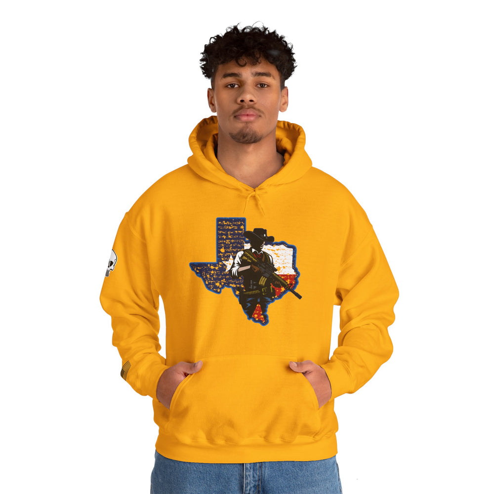 TEXAS STATE COWBOY HOODIE