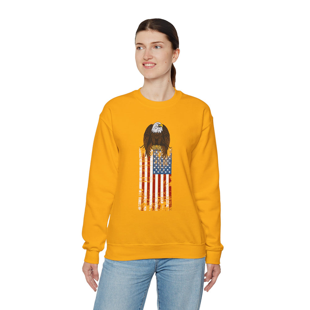 EAGLE USA FLAG SWEATSHIRT