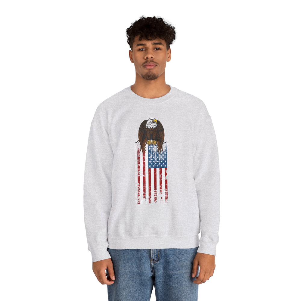 EAGLE USA FLAG SWEATSHIRT