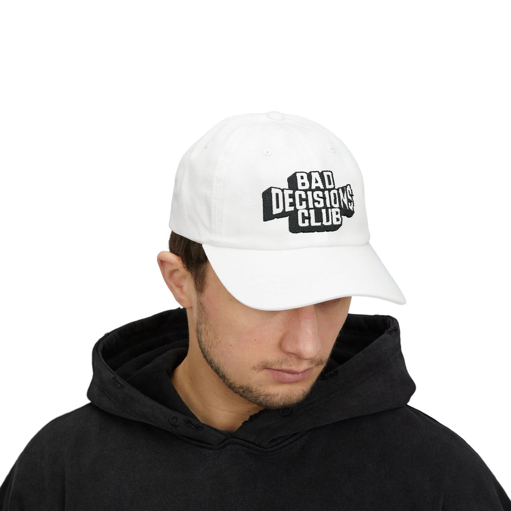 BAD DECISIONS CLUB DAD CAP