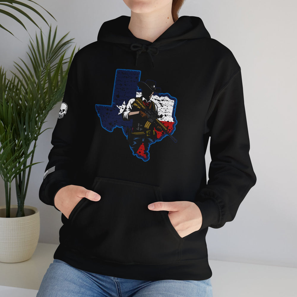 TEXAS STATE COWBOY HOODIE