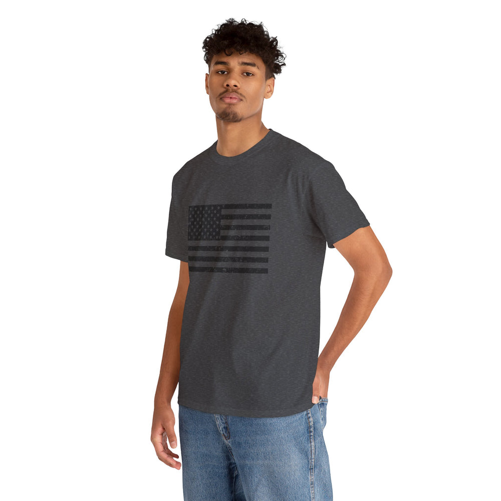 USA GRUNGE FLAG T SHIRT