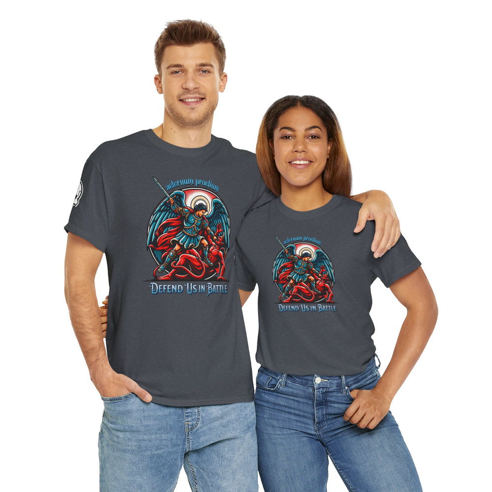 DEFEND US IN BATTLE T SHIRT