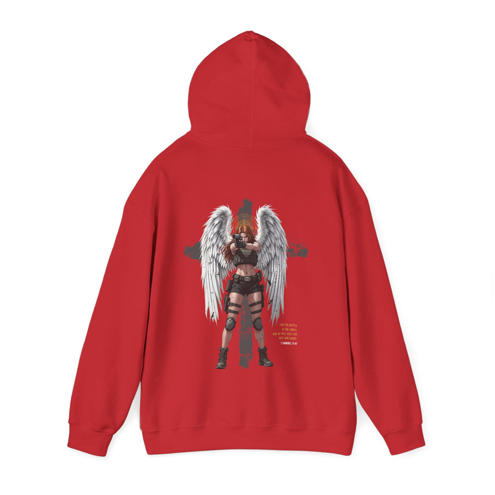 FEMALE ARCHANGEL 1 SAMUEL 17:47 HOODIE