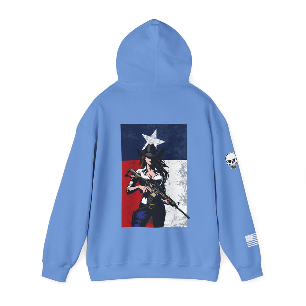 TEXAS COWGIRL DEFENDER HOODIE