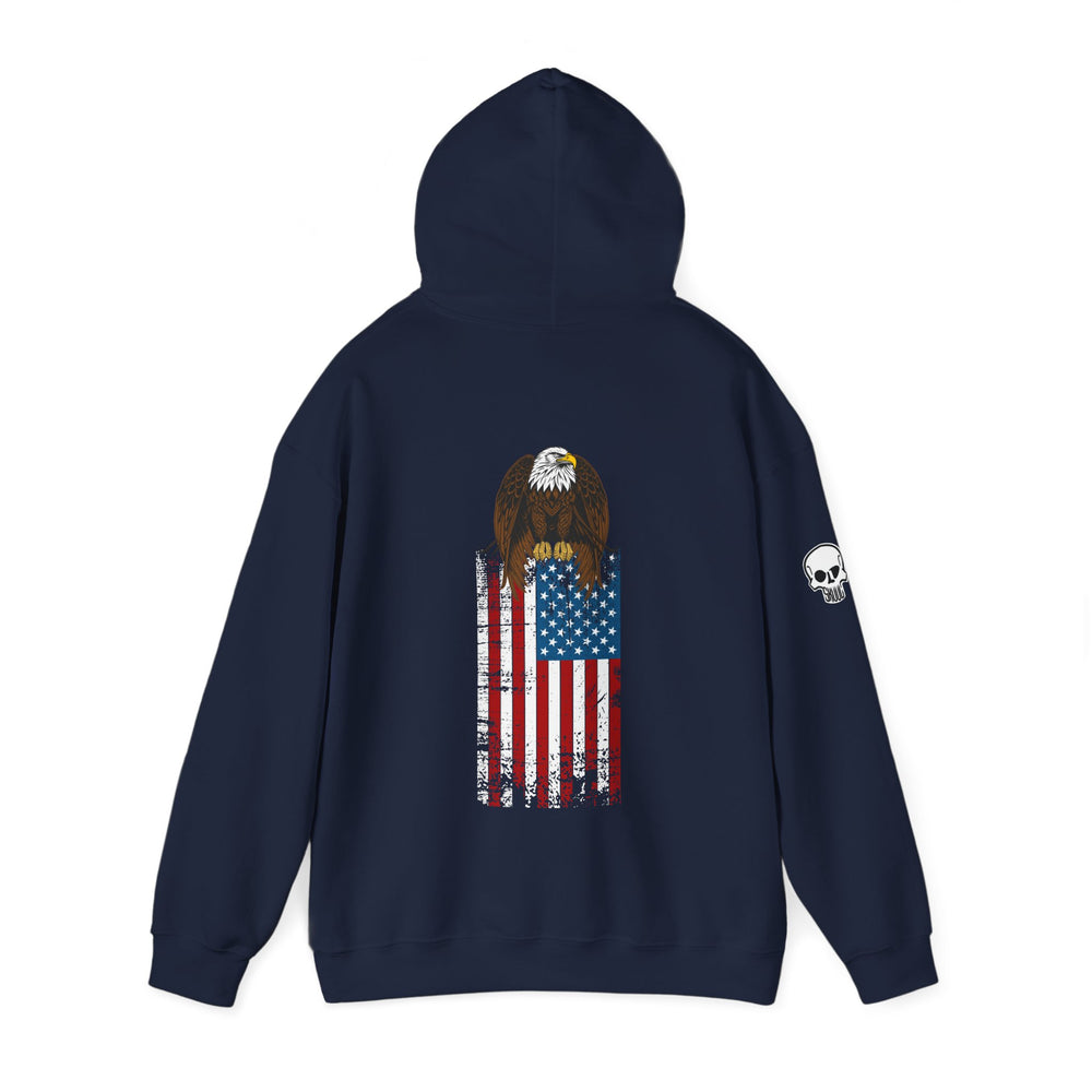 EAGLE USA FLAG HOODIE