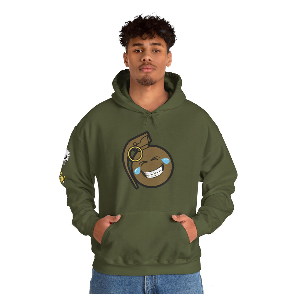 LAUGH BOMB HOODIE