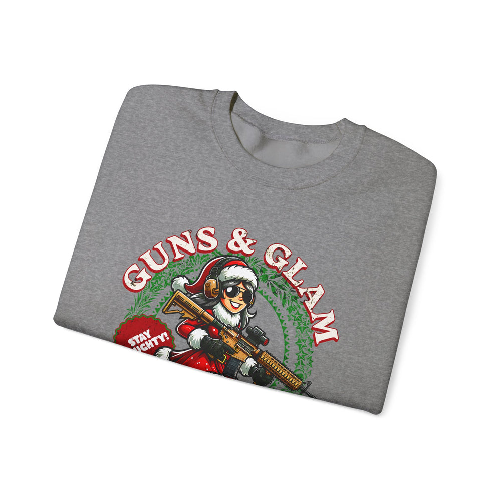 GUNS AND GLAM XMAS SWEATSHIRT