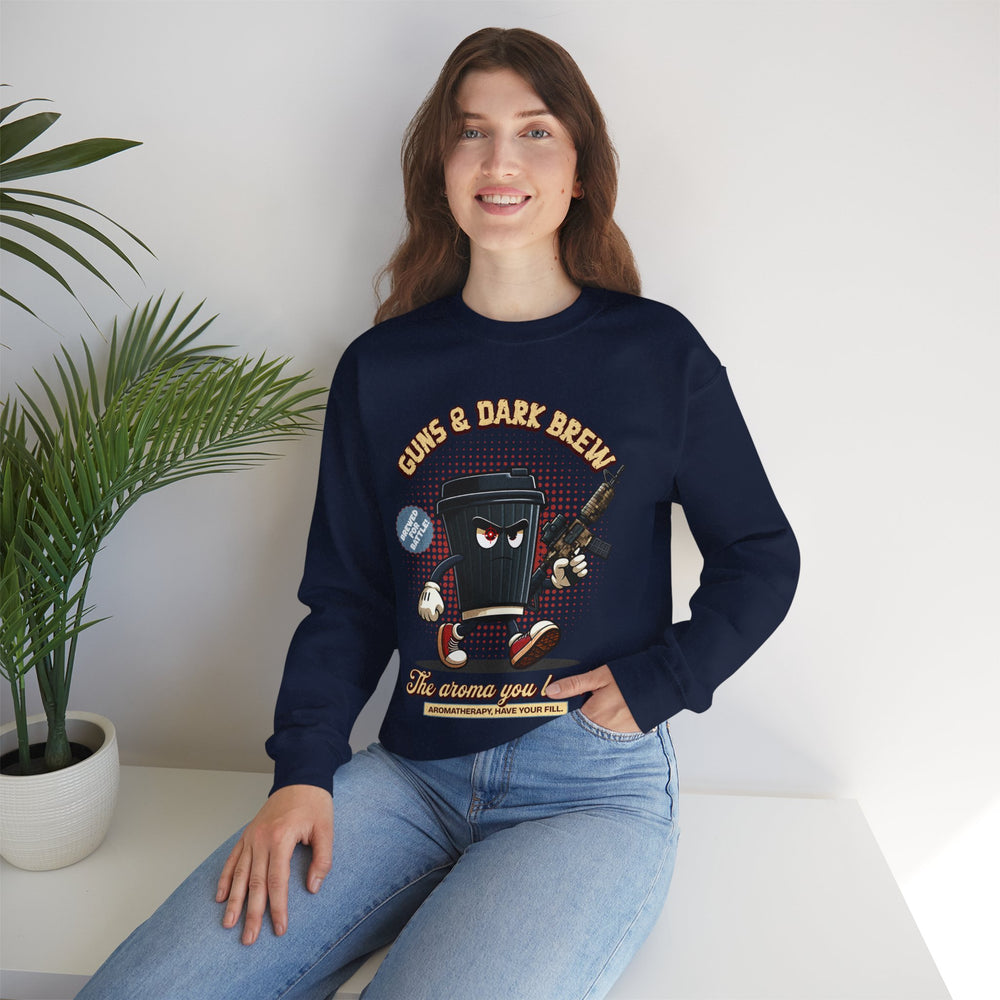 GUNS AND DARK BREW SWEATSHIRT