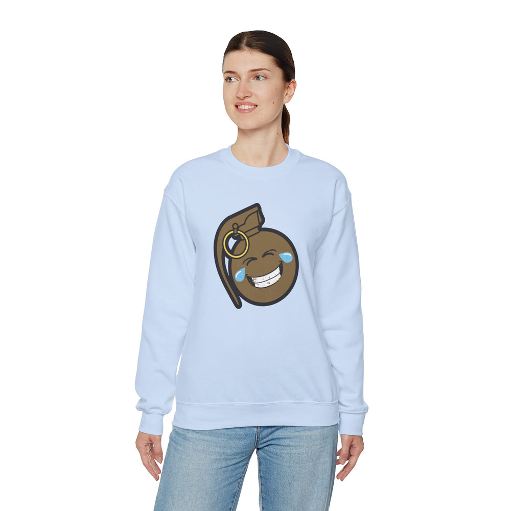 LAUGH BOMB SWEATSHIRT