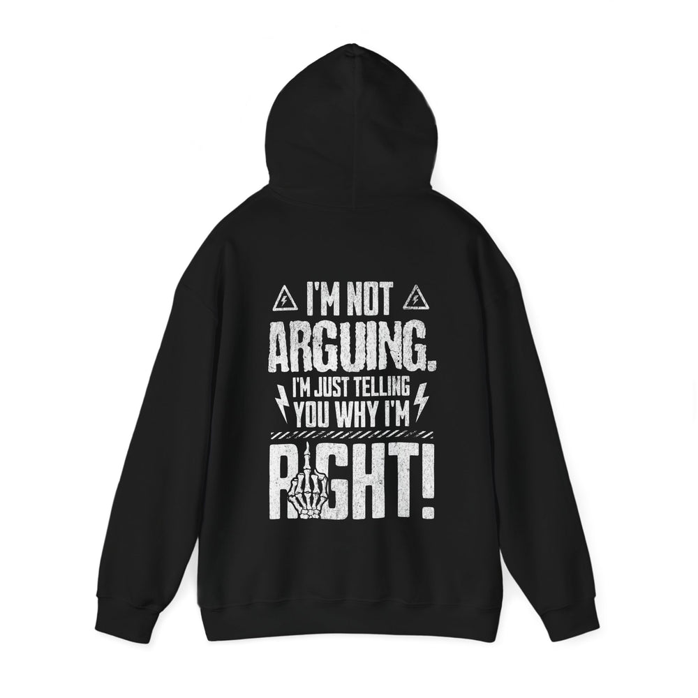 RIGHT BY DEFAULT HOODIE