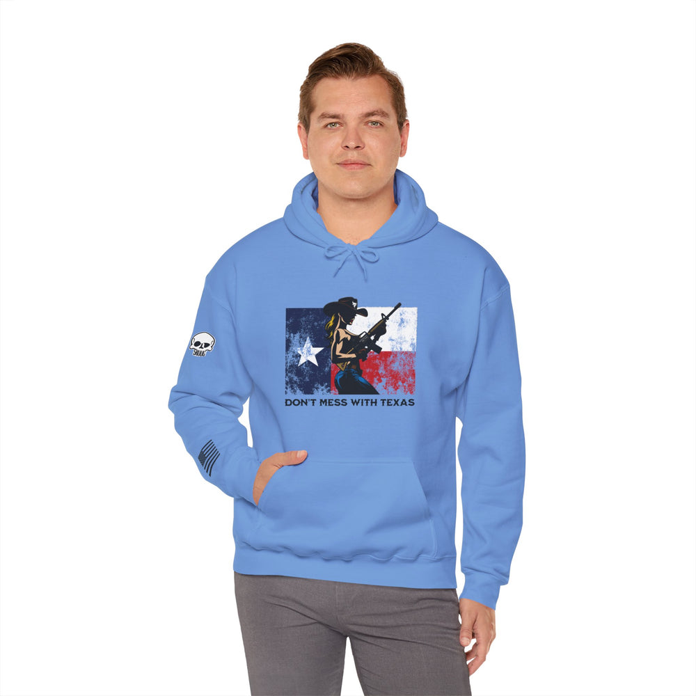 DON'T MESS WITH TEXAS COWGIRL HOODIE