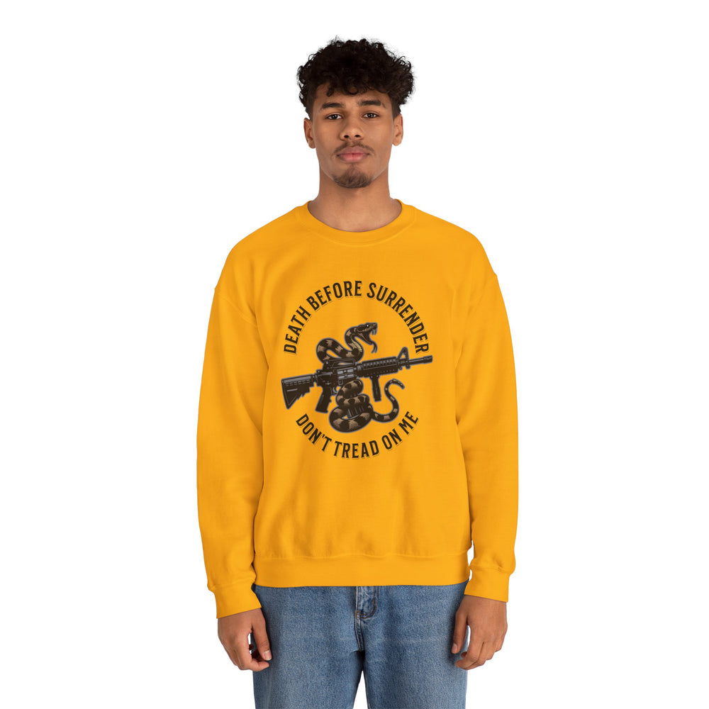 COLOR DEATH BEFORE SURRENDER SWEATSHIRT