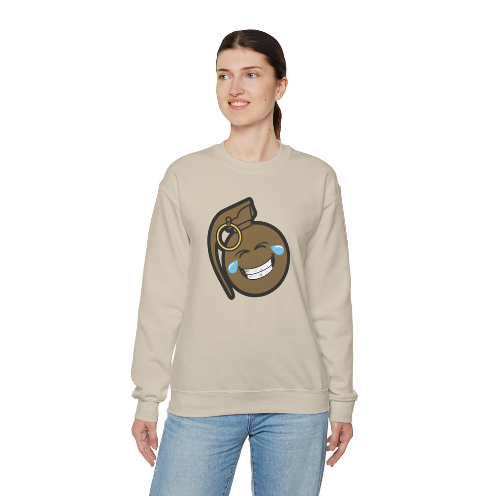 LAUGH BOMB SWEATSHIRT