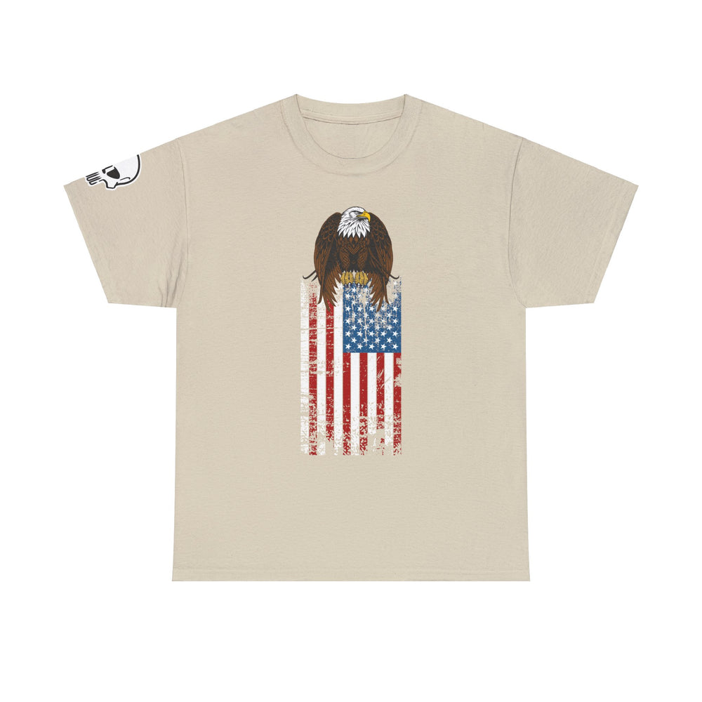 EAGLE USA FLAG T SHIRT