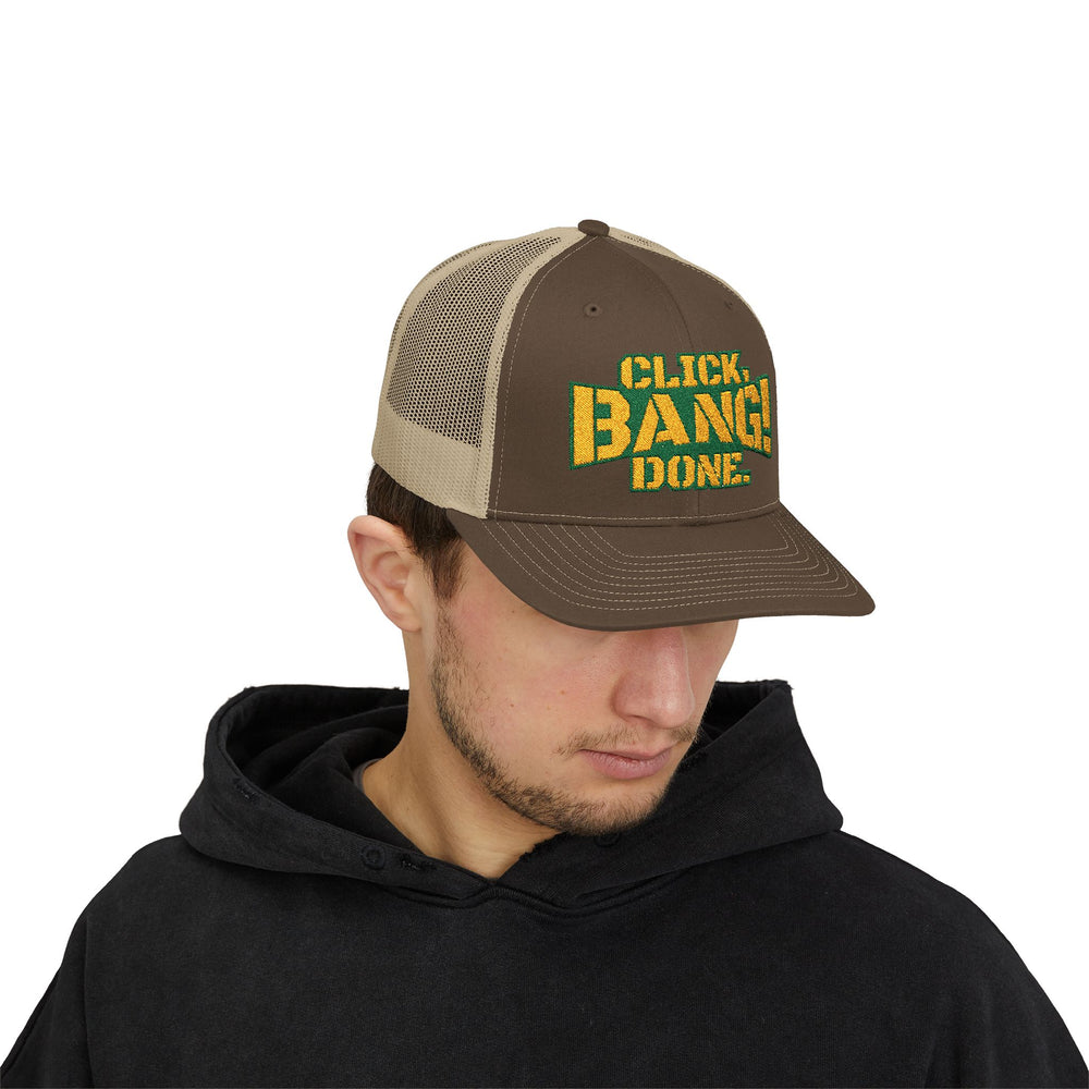 BANG! SNAP TRUCKER HAT