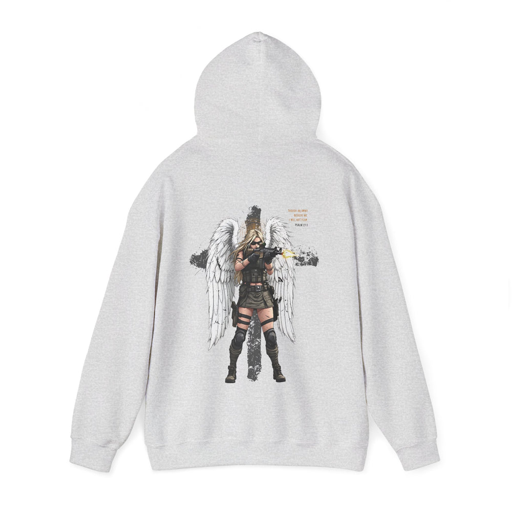 FEMALE ARCHANGEL PSALM 27:3 HOODIE