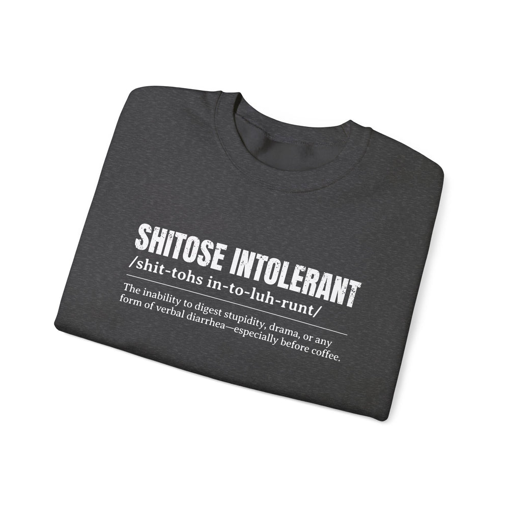 SHITOSE INTOLERANT SWEATSHIRT