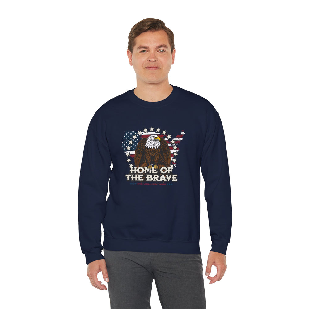 HOME OF THE BRAVE SWEATSHIRT