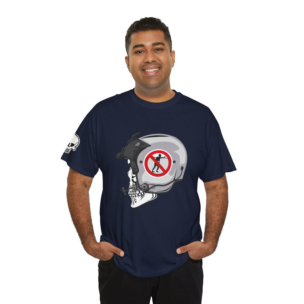 NO ZOMBIE RIDES T SHIRT