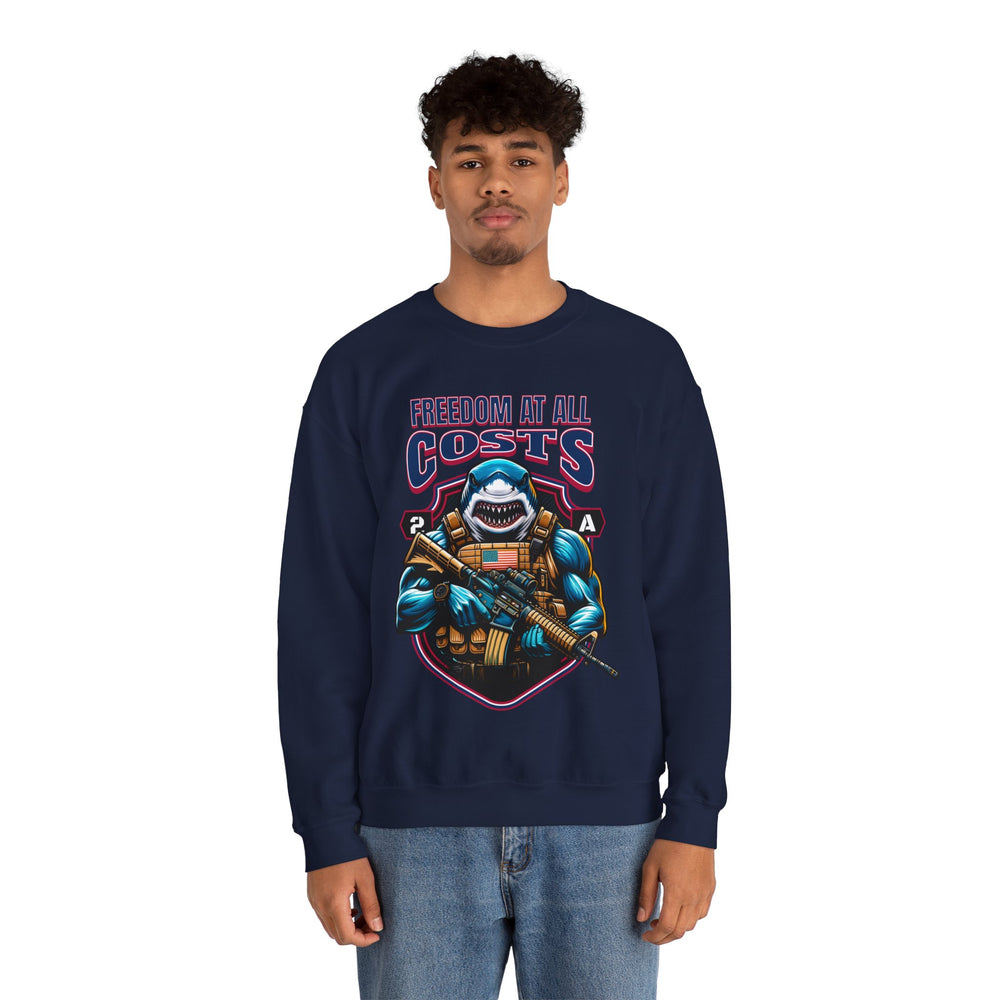 GREAT WHITE SHARK FREEDOM SWEATSHIRT