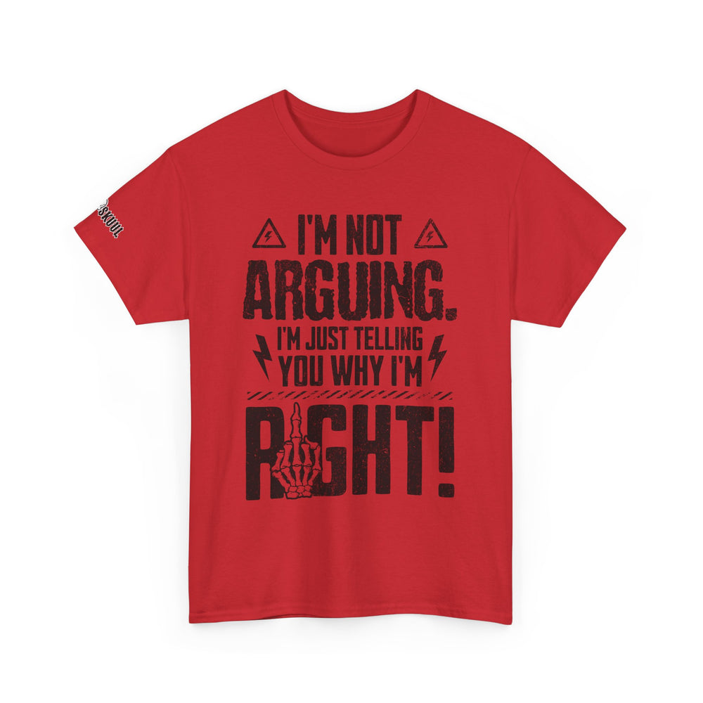 RIGHT BY DEFAULT T SHIRT